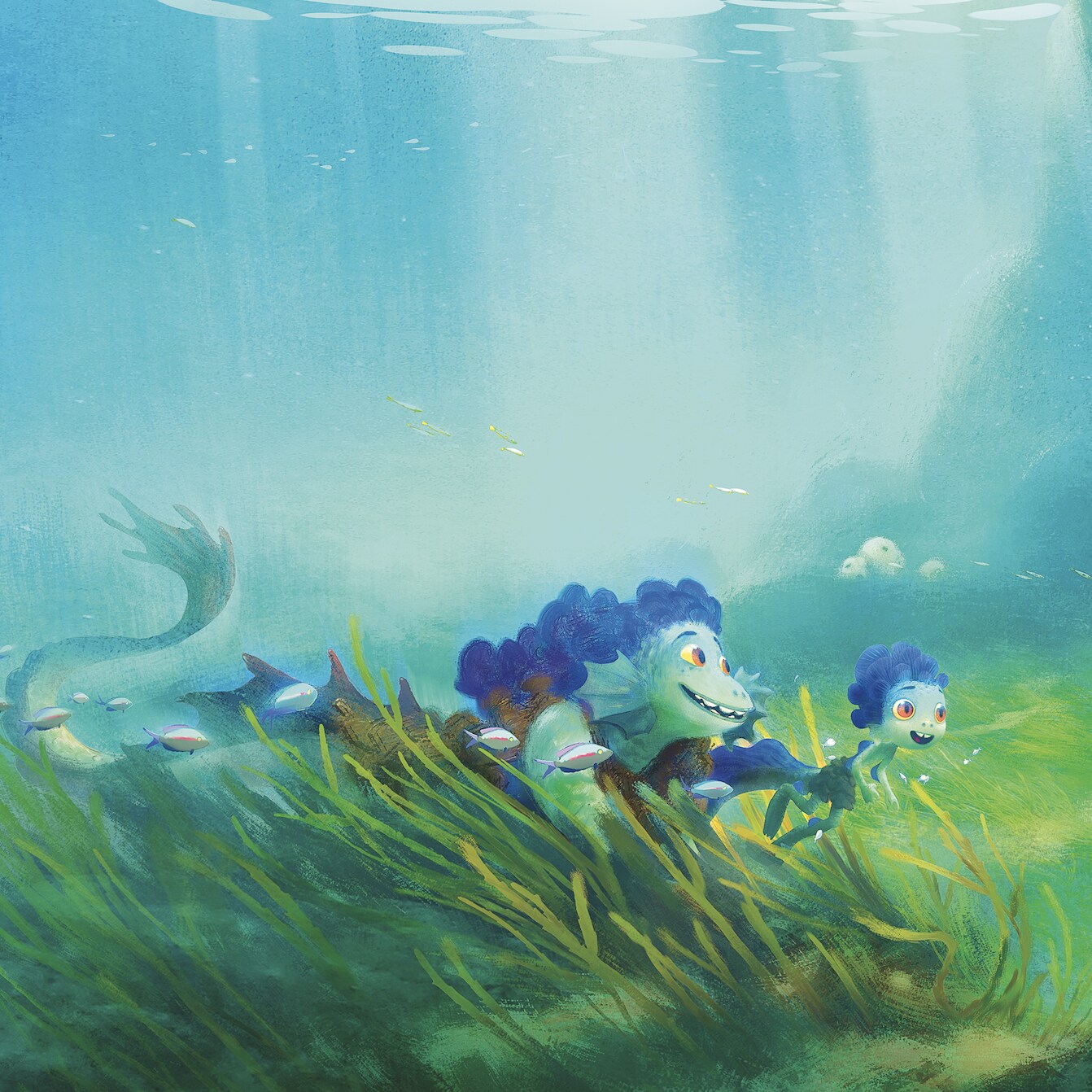 Exploring Friendship Acceptance And Overcoming Fear In Pixar S Luca Disney News