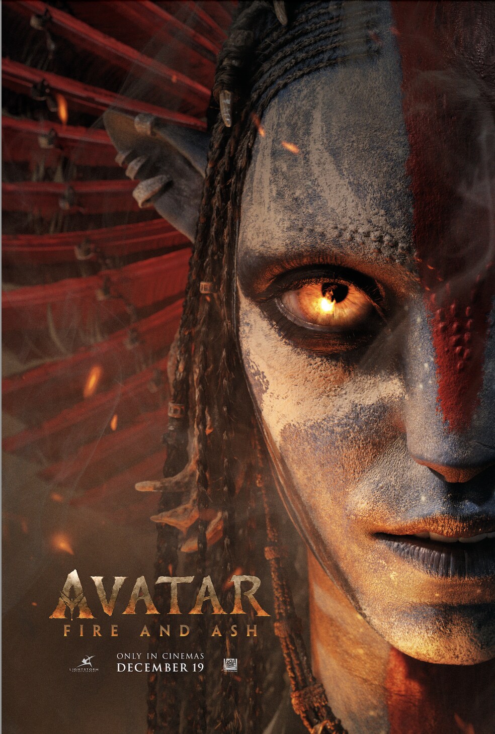 Avatar: Fire and Ash Poster 