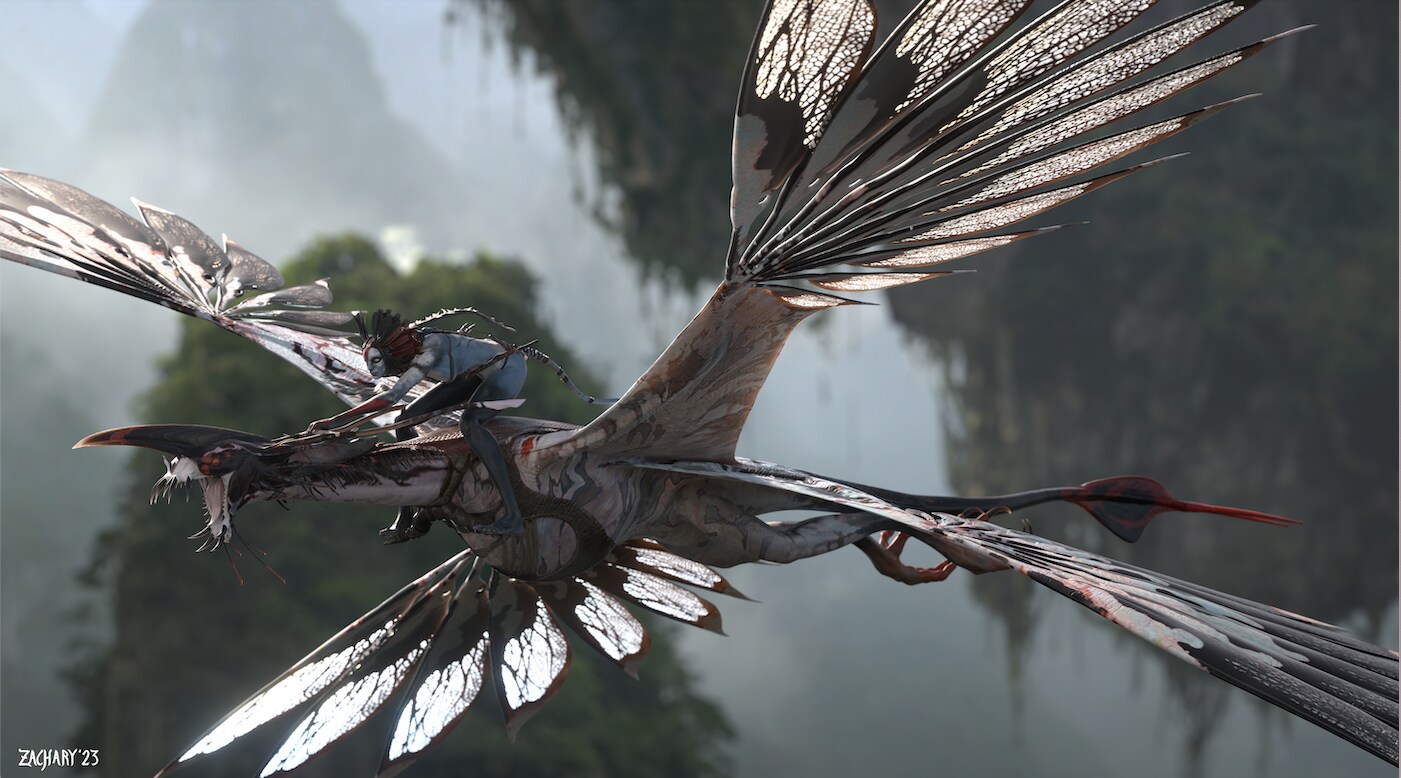 A still image from Avatar: Fire and Ash 