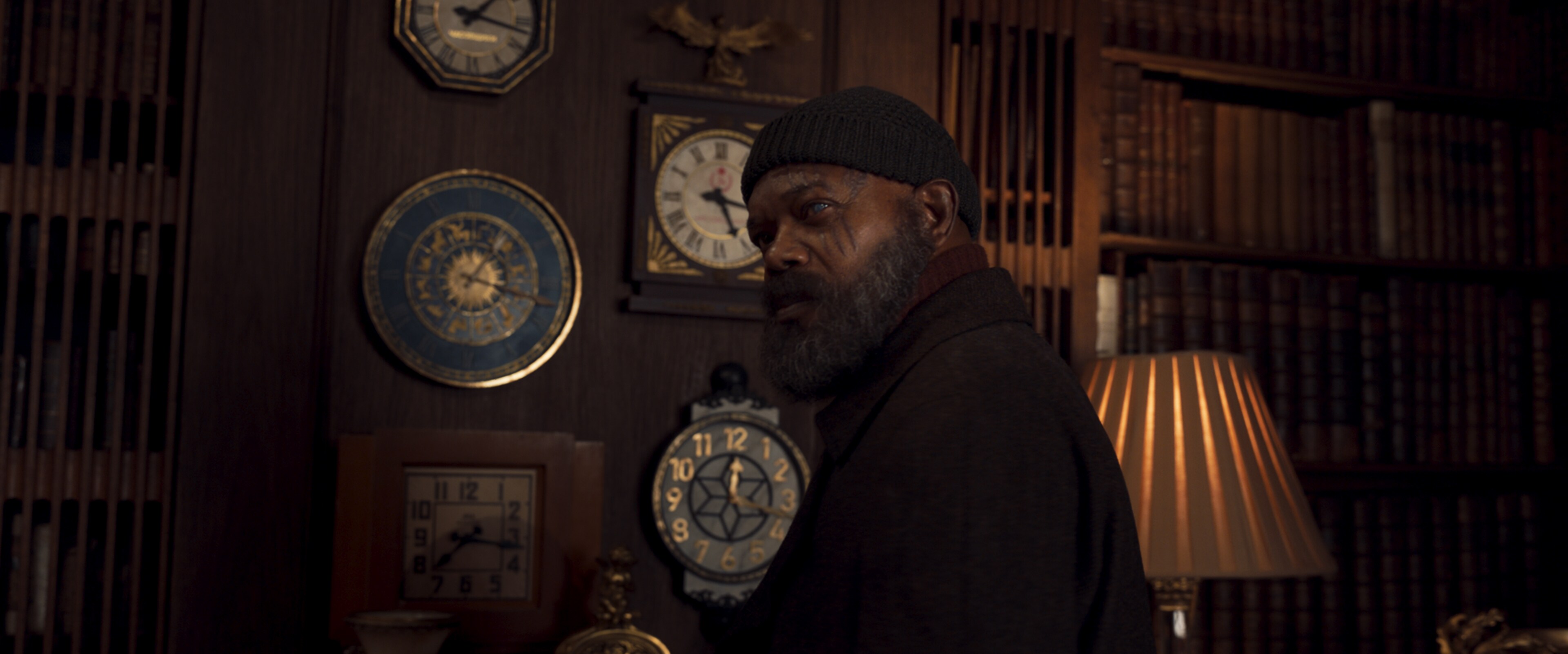 Samuel L. Jackson as Nick Fury in Marvel Studios' Secret Invasion, exclusively on Disney+. Photo courtesy of Marvel Studios. © 2022 MARVEL.