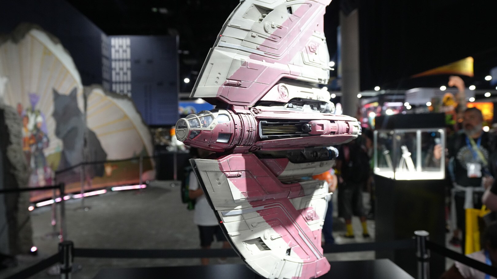 Ahsoka's starship (T-6 Jedi Shuttle) (Built by: John Goodson)