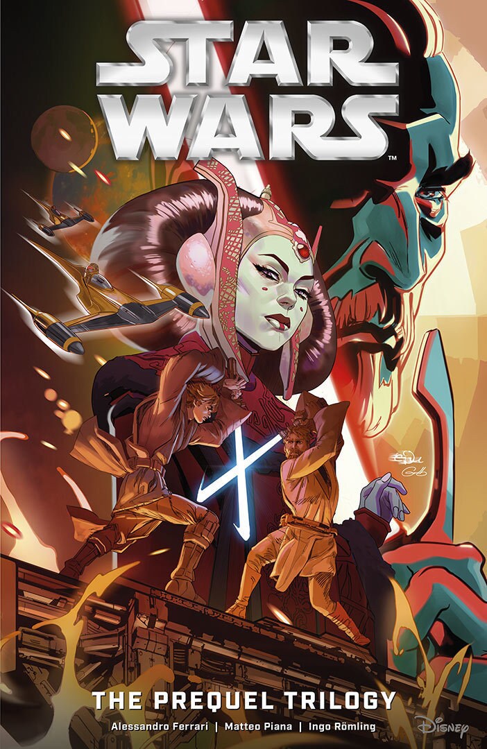 The Prequel Trilogy Graphic Novel cover