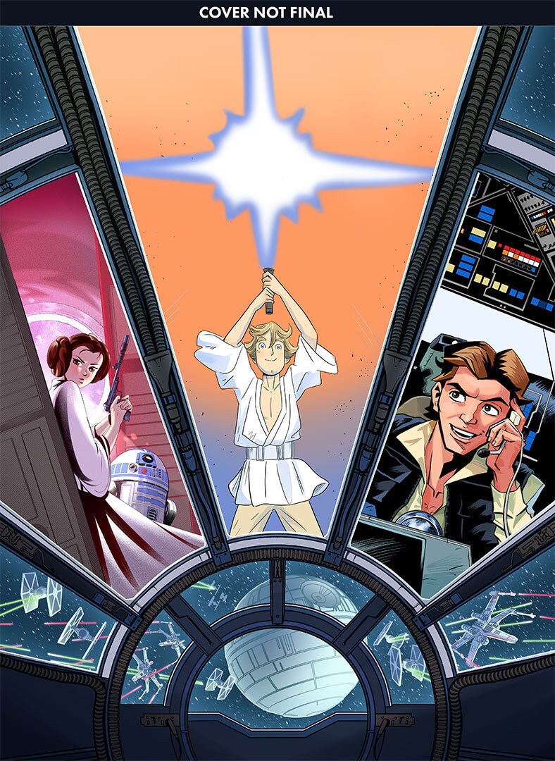 Mad Cave Studio’s Star Wars: A New Hope - Triple Take cover