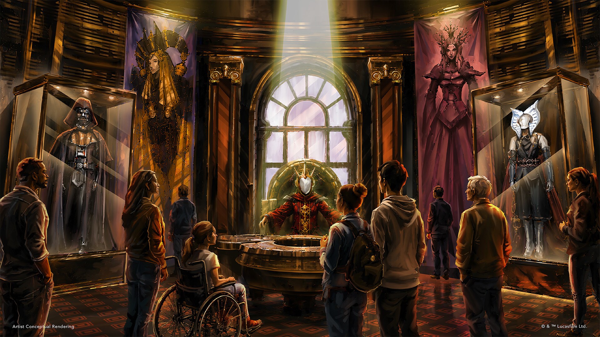 Original Trilogy Unabridged Audiobooks | Padme's throne room concept