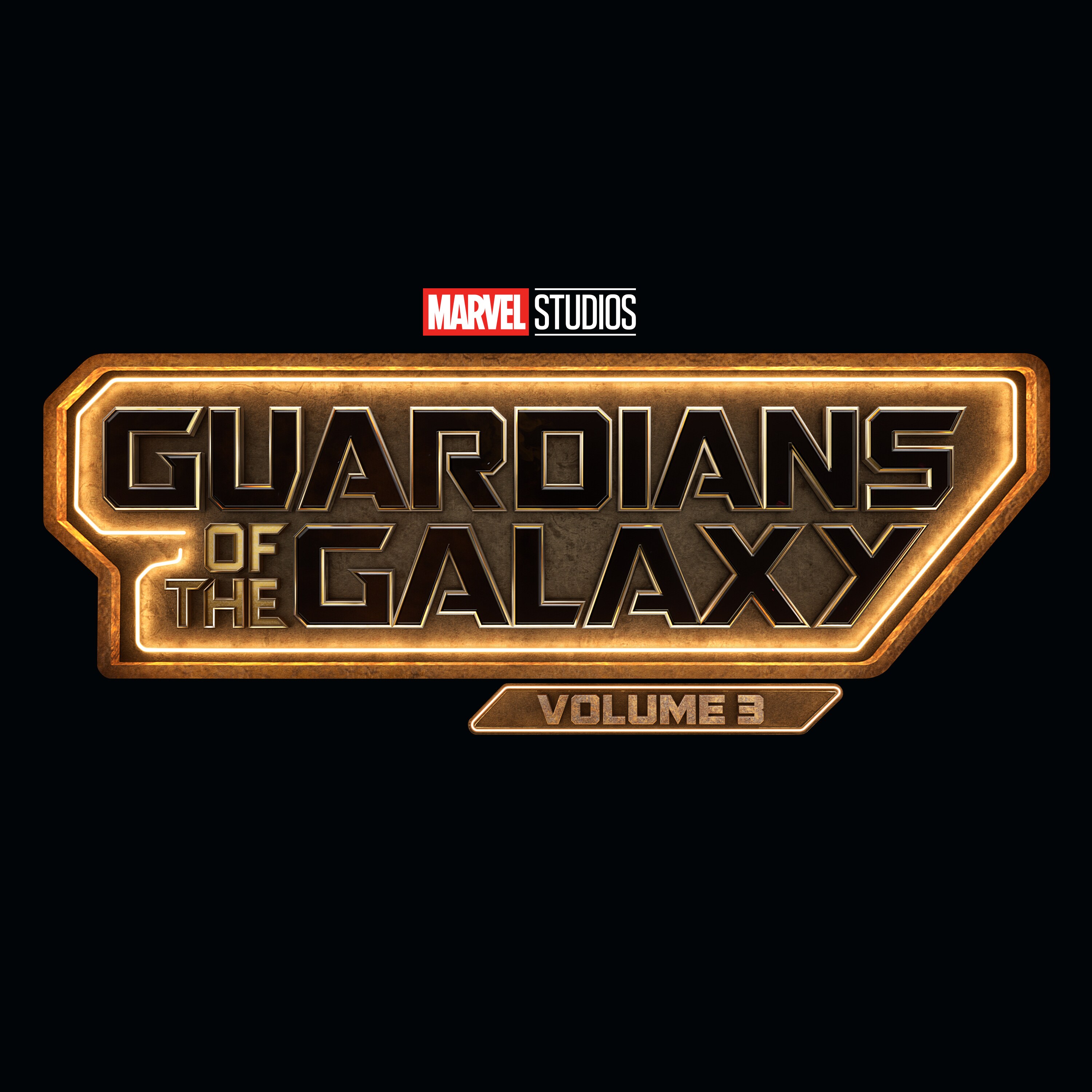 Guardians of the Galaxy Vol. 3 title treatment