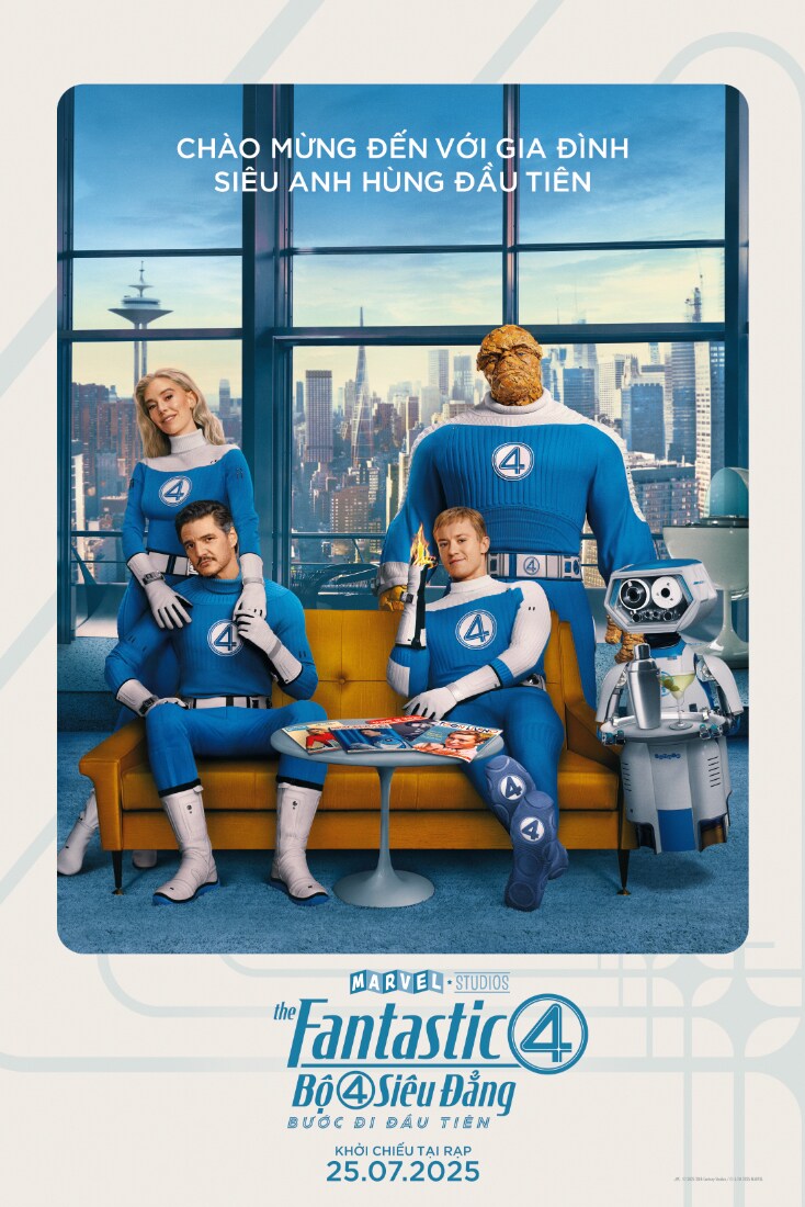 The Fantastic Four: First Steps poster