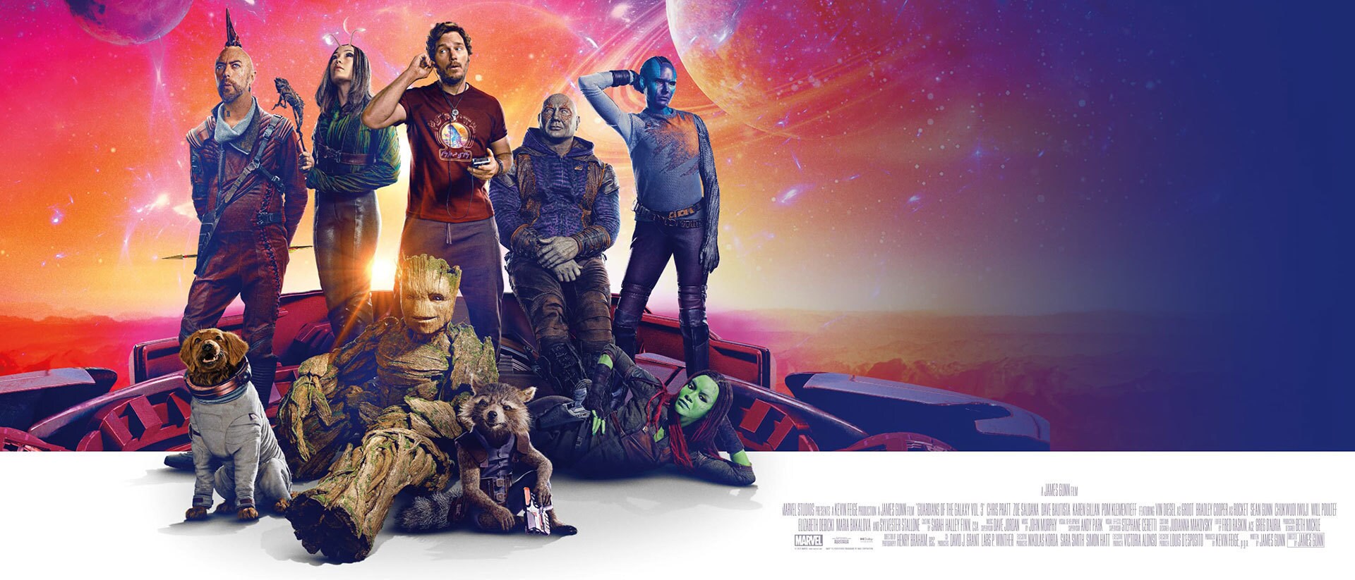Marvel Studios' Guardians of the Galaxy Volume 3 Content Banner