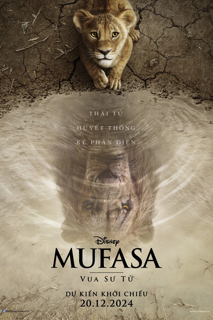 Orphan, Outsider, King | Disney | Mufasa: The Lion King | Dự Kiến Khởi Chiếu 20.12.2024 | movie poster