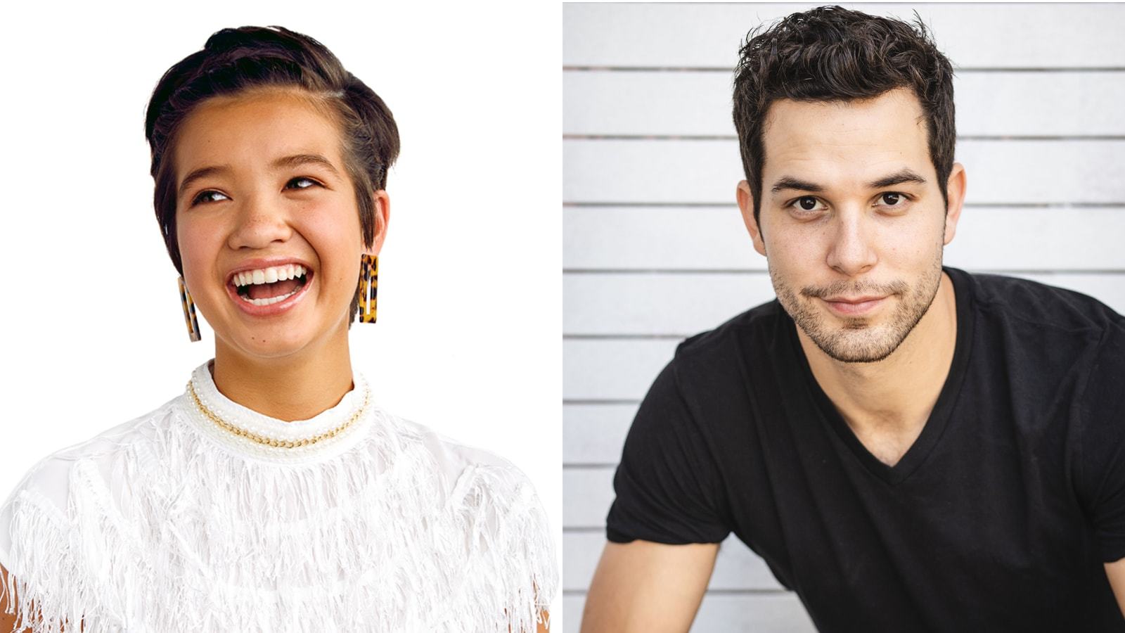 Peyton Elizabeth Lee Skylar Astin To Star In Secret Society Of Second Born Royals On Disney 6112