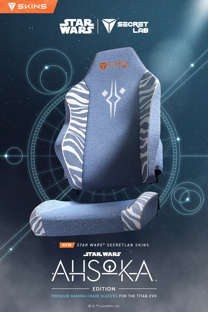 Ahsoka Edition Chair Skin by Secretlab