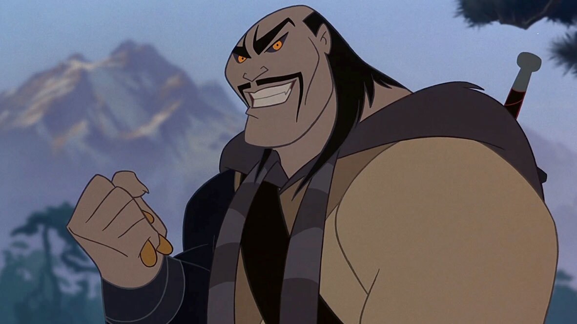 Character Shan Yu in the animated movie "Mulan"