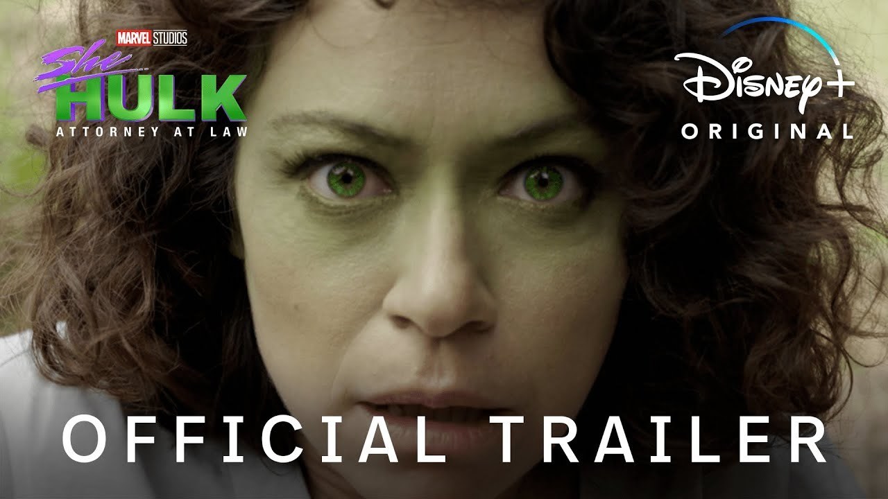 A close up of Tatiana Maslany as she appears to be turning green in her face.