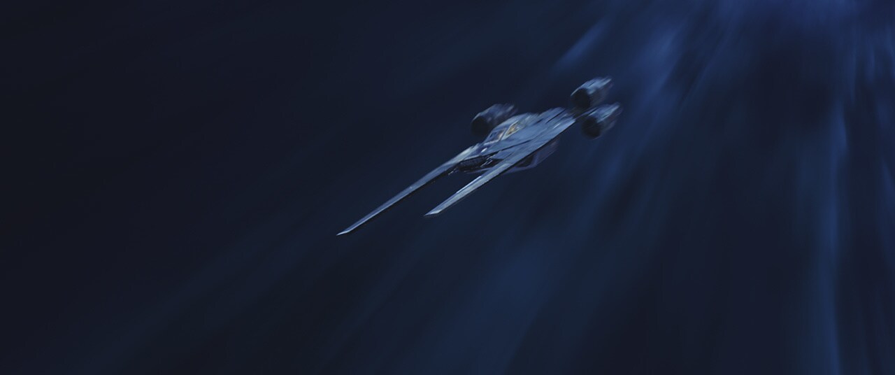 A U-wing in space