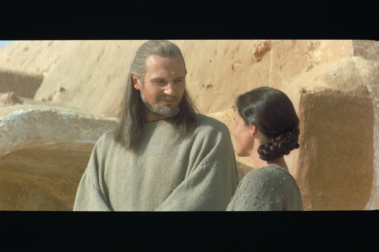 Anakin vowed to help the Jedi Master Qui-Gon Jinn when he was trapped on Tatooine. Qui-Gon discov...