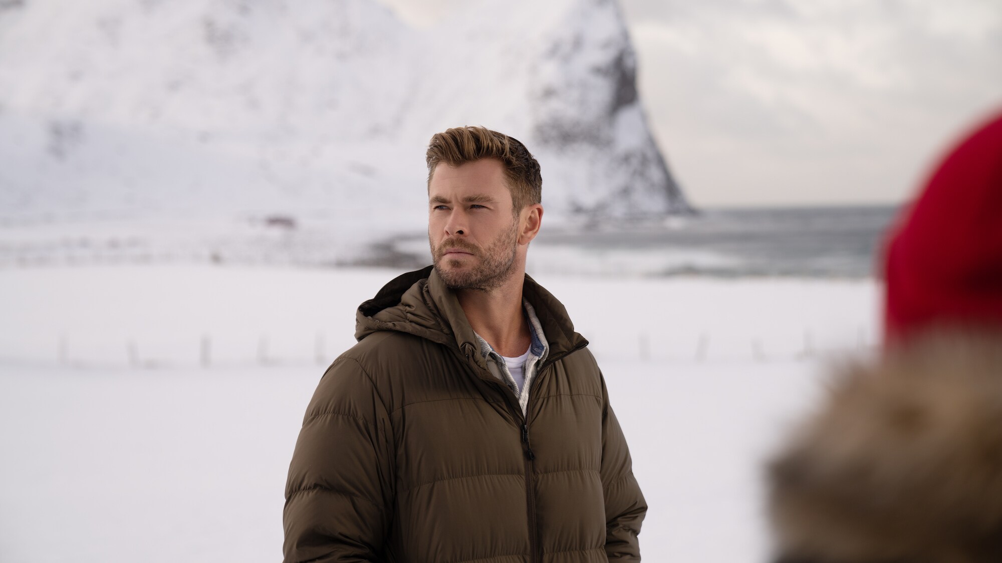 Chris Hemsworth poses for a portrait. (National Geographic for Disney+/Craig Parry)