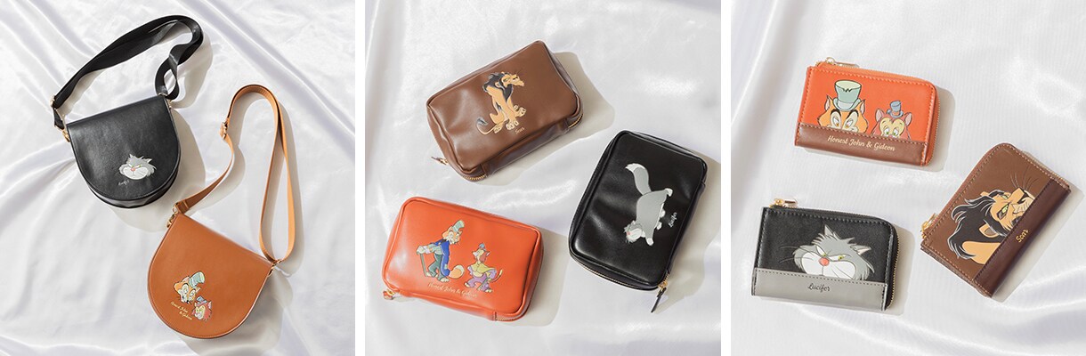 ACCOMMODEの「DISNEY VILLAINS COLLECTION」に、ルシファー、ギデオン、ファウルフェロー、スカーのアイテムが登場！