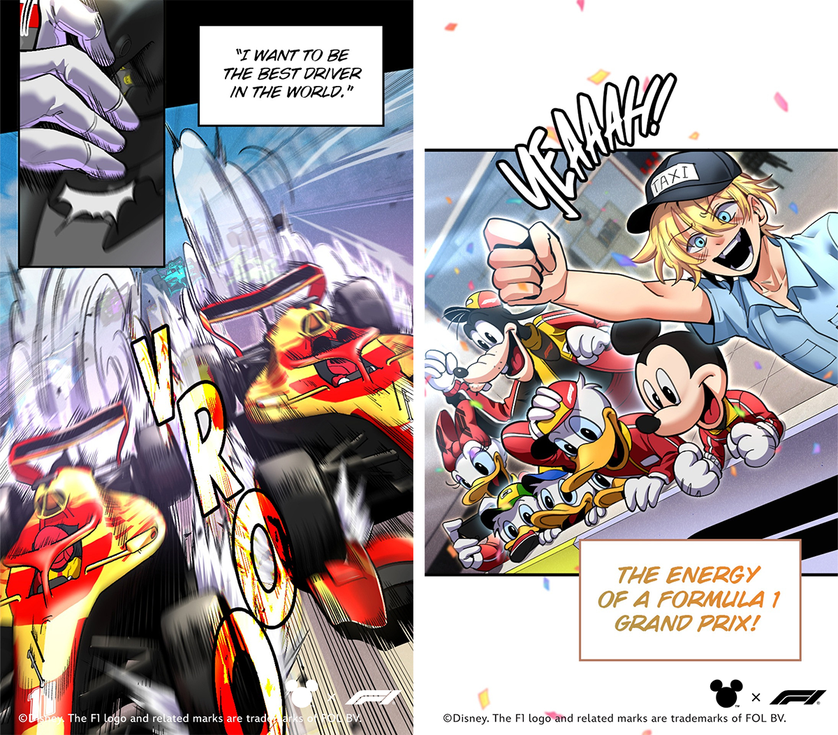 Fuel the Magic | ミッキー＆フレンズとF1®が加速させる、心を揺さぶる