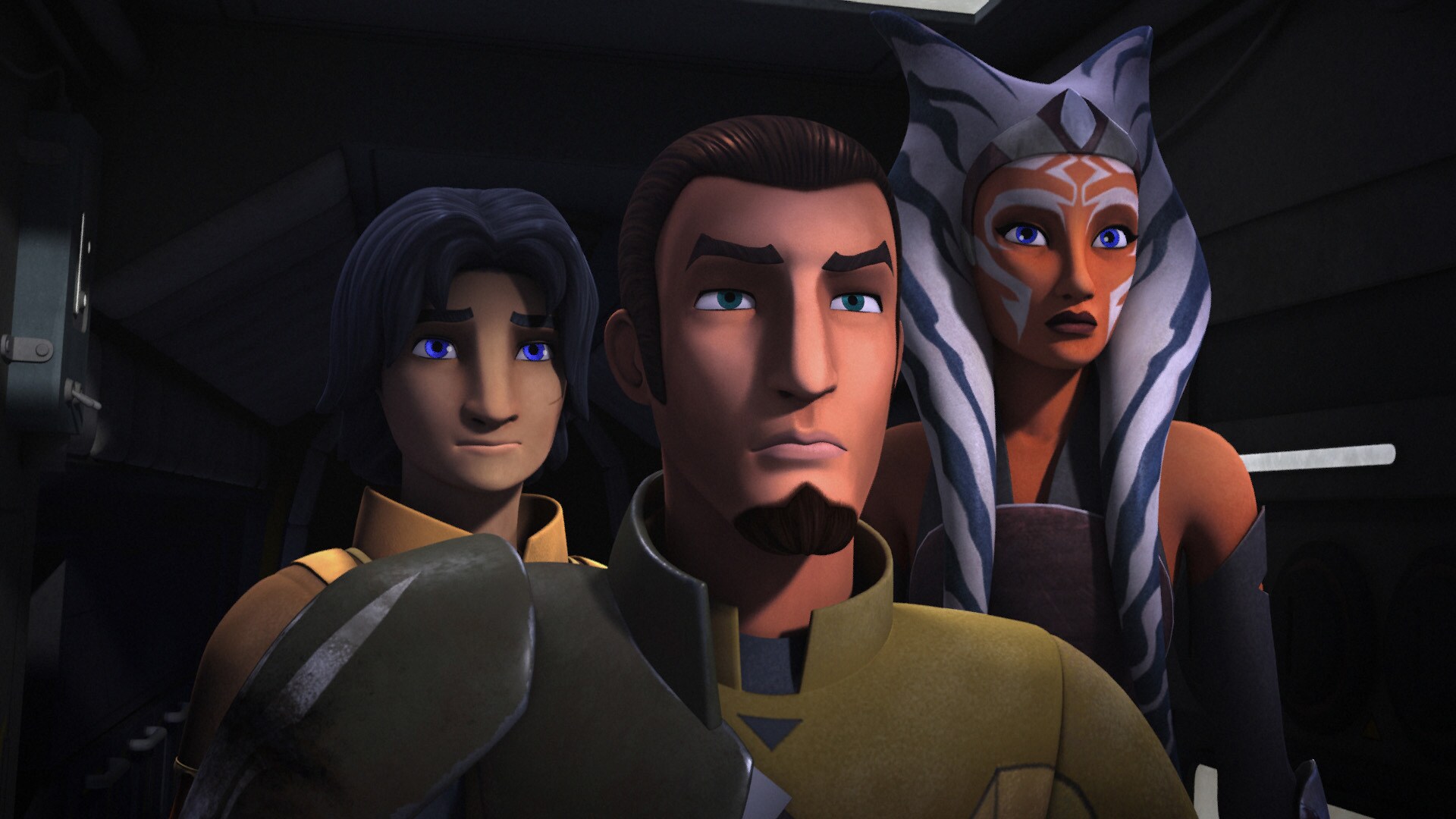 Kanan enters, asking how they can address the problem of the Inquisitors. She says that in times ...