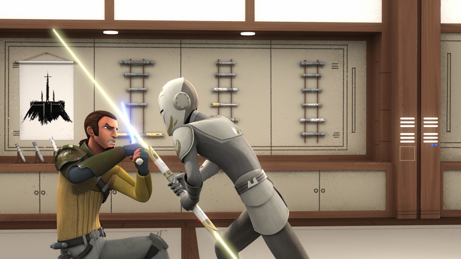 The Guard demands Kanan stand aside so he can destroy Ezra before he turns to the dark side. "I w...