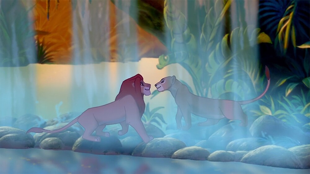 Beijos icônicos: O Rei Leão