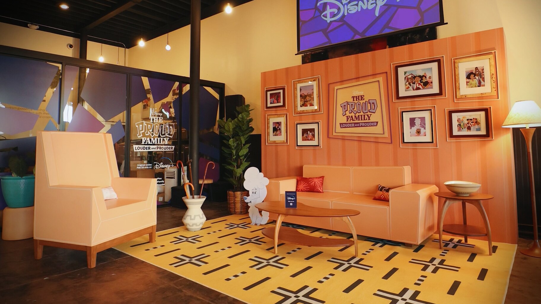 Disney+ at Sip & Sonder - "The Proud Family: Louder and Prouder" Living Room