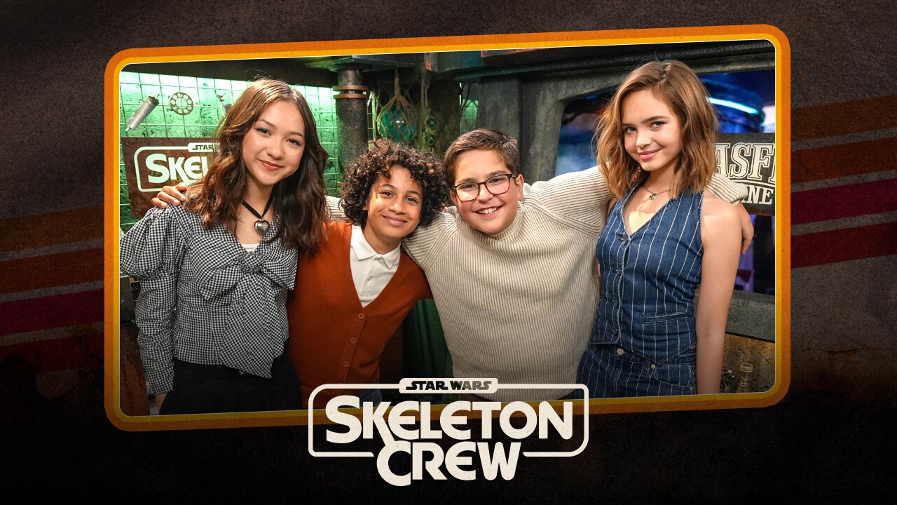 Class is In Session with the Cast of Star Wars: Skeleton Crew 