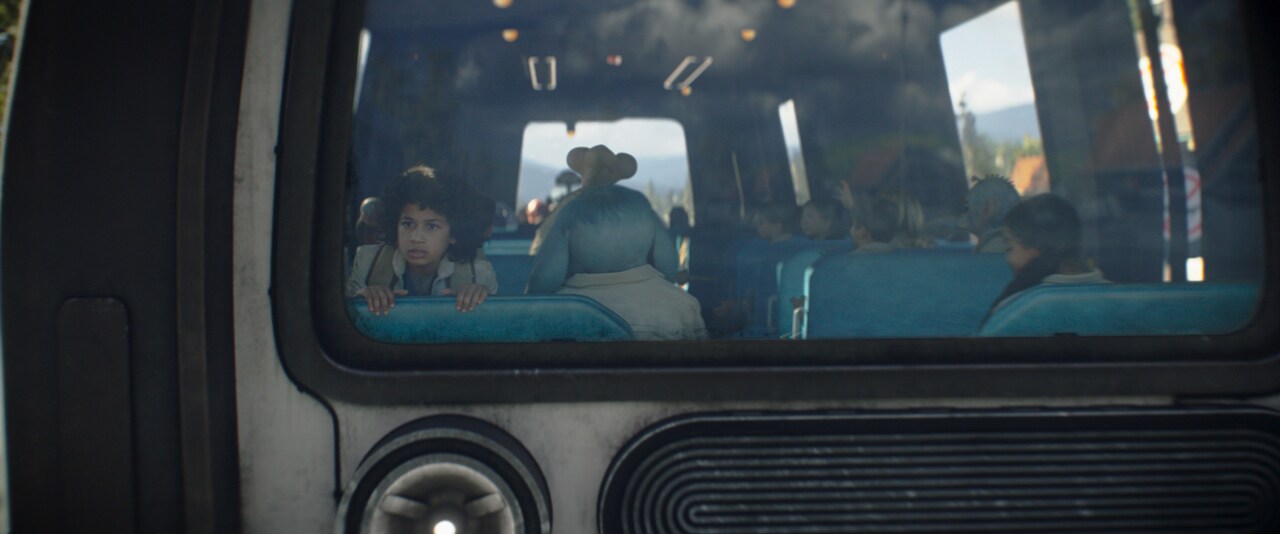 Wim and Neel on the school tram.