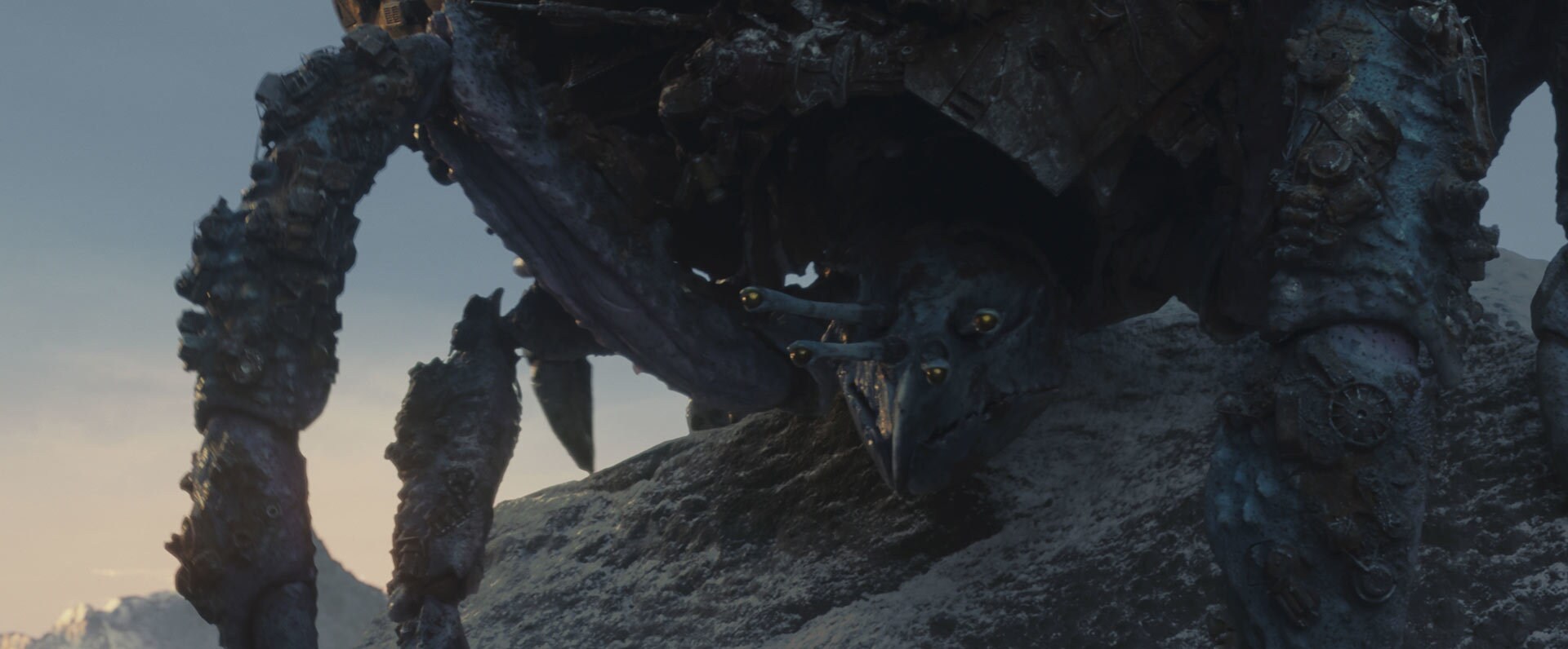 A final frame of Mama Crab in Star Wars: Skeleton Crew.