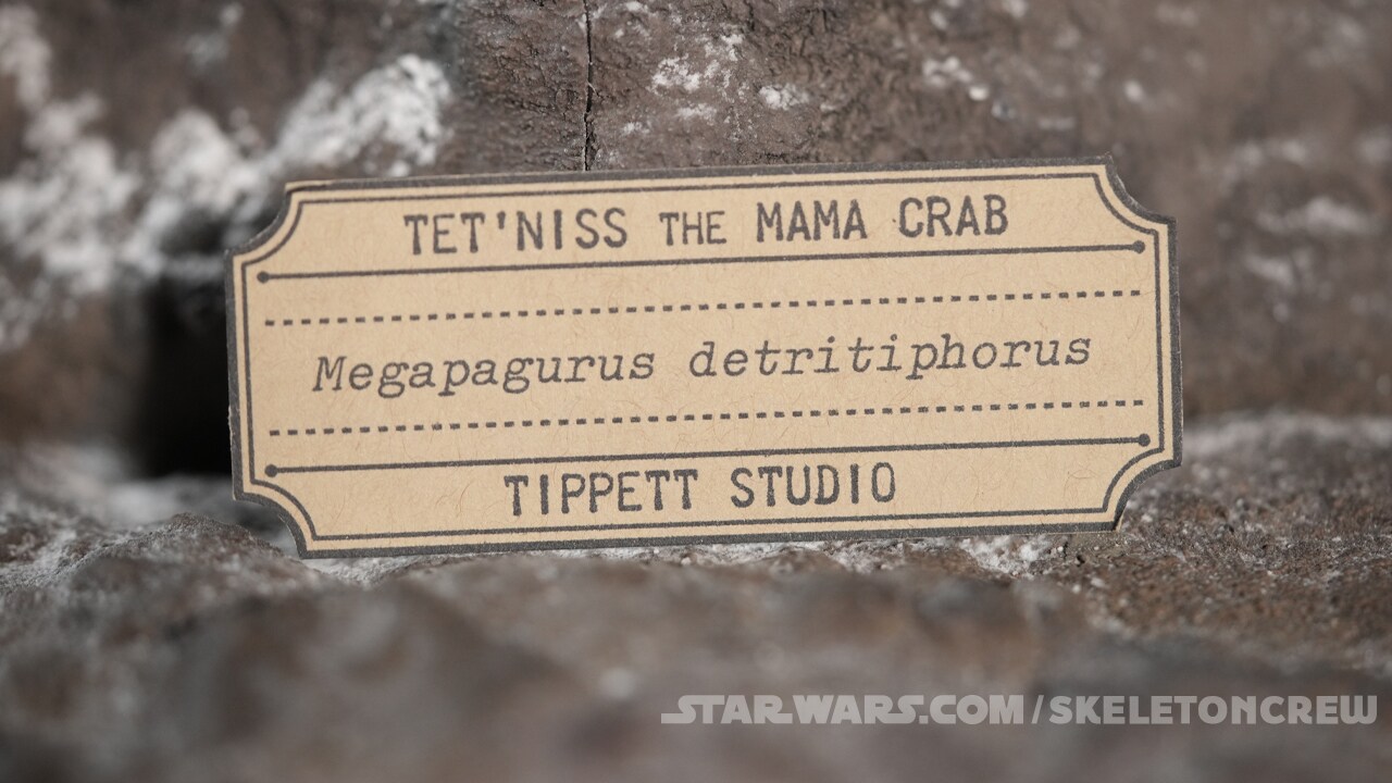 Tet’niss the Mama Crab label.