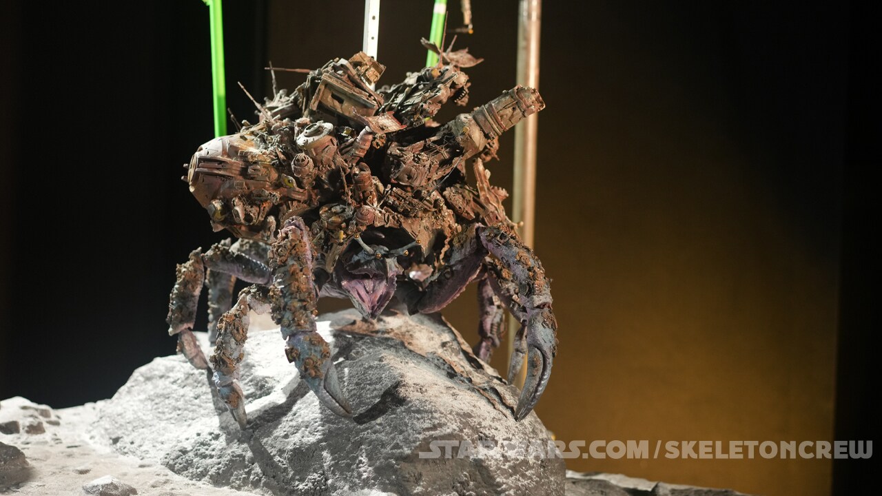 The Mama Crab model on display at Tippett Studio.