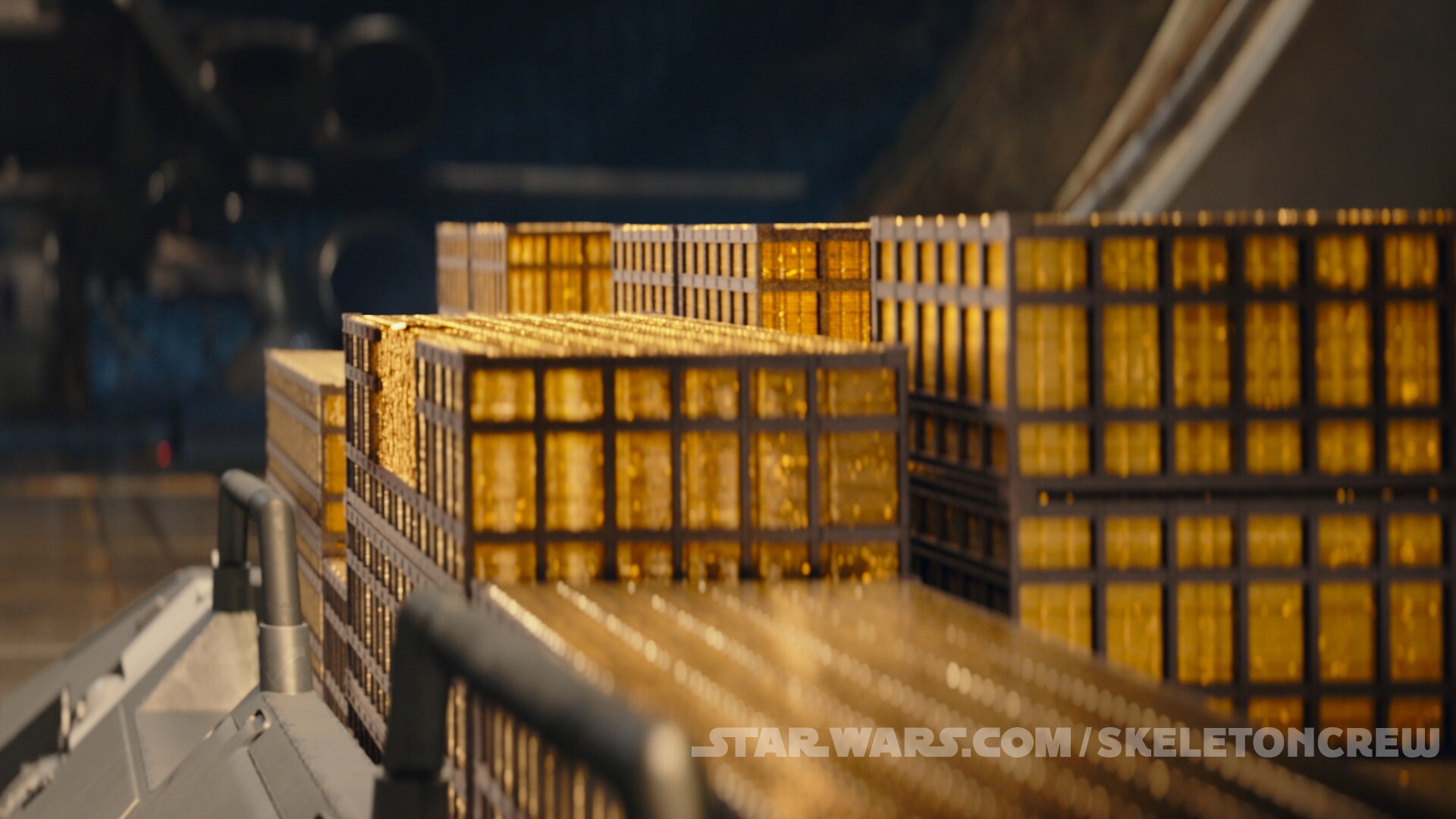 The security droid notes there are 1,139 vaults, meaning there are 1,138 more. The number is a nod to George Lucas' THX-1138, and often used in Star Wars lore.