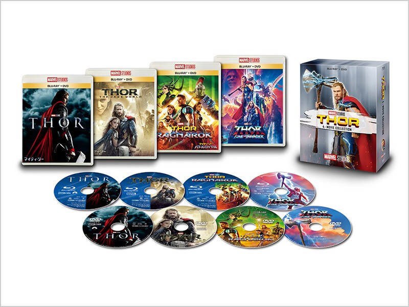 マイティ・ソー　Blu-ray セット マイティ・ソー：4ムービー・コレクション｜商品ラインナップ
