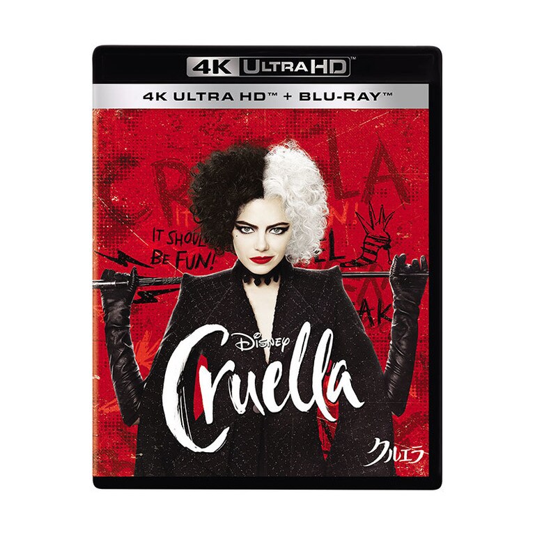 クルエラ｜実写映画／ブルーレイ・DVD・デジタル配信｜ディズニー公式