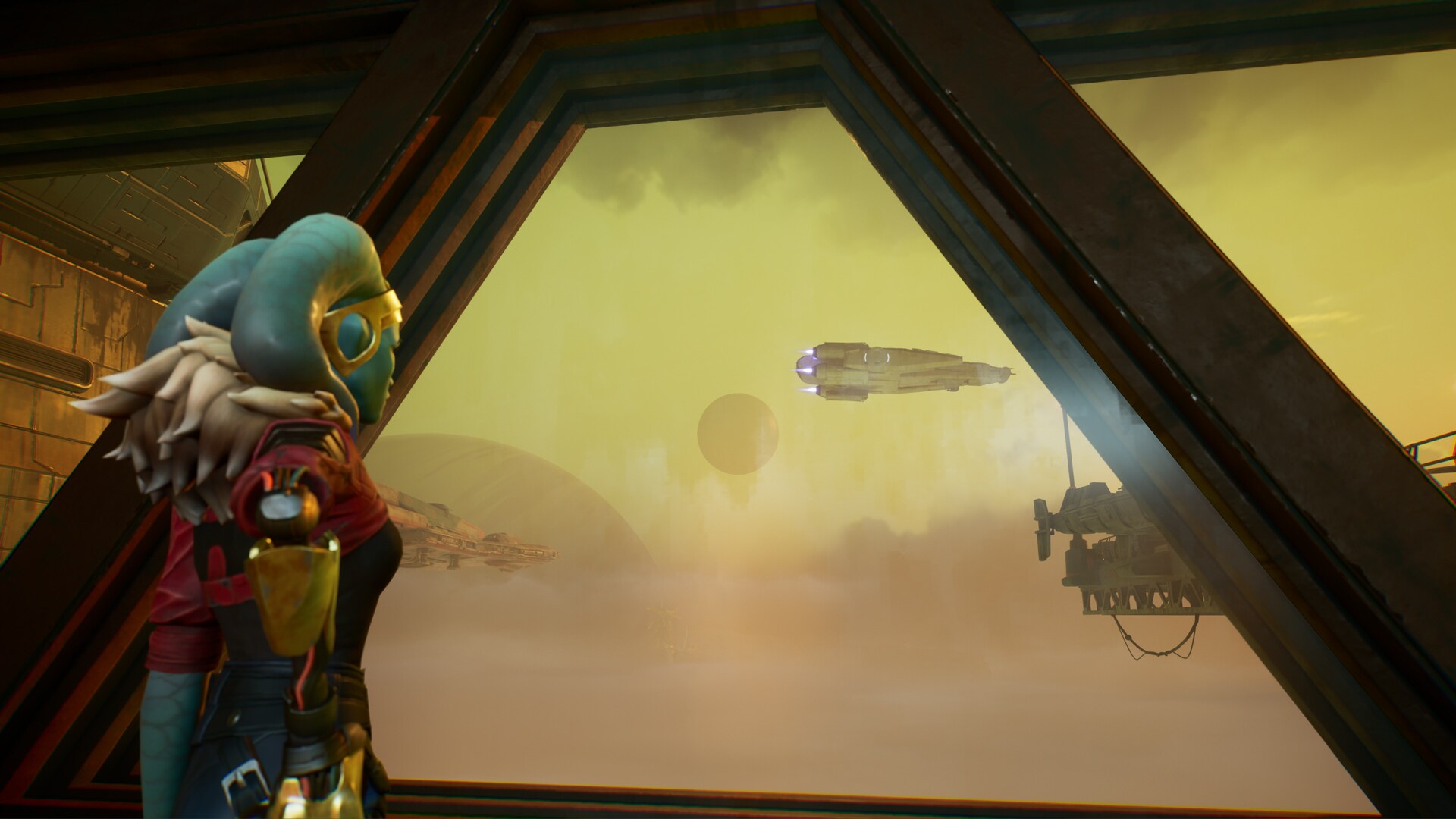 A gameplay screenshot of Fortnite's Smugglers Gambit.