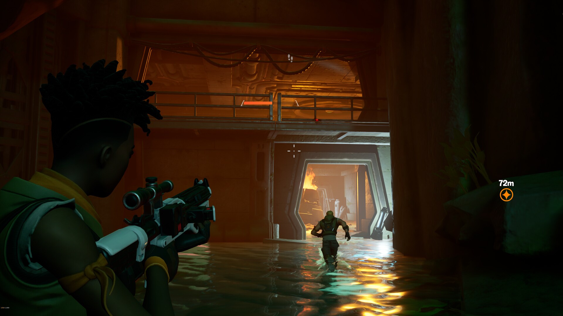 A gameplay screenshot of Fortnite's Smugglers Gambit.
