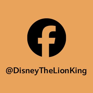 Facebook logo - @DisneyTheLionKing