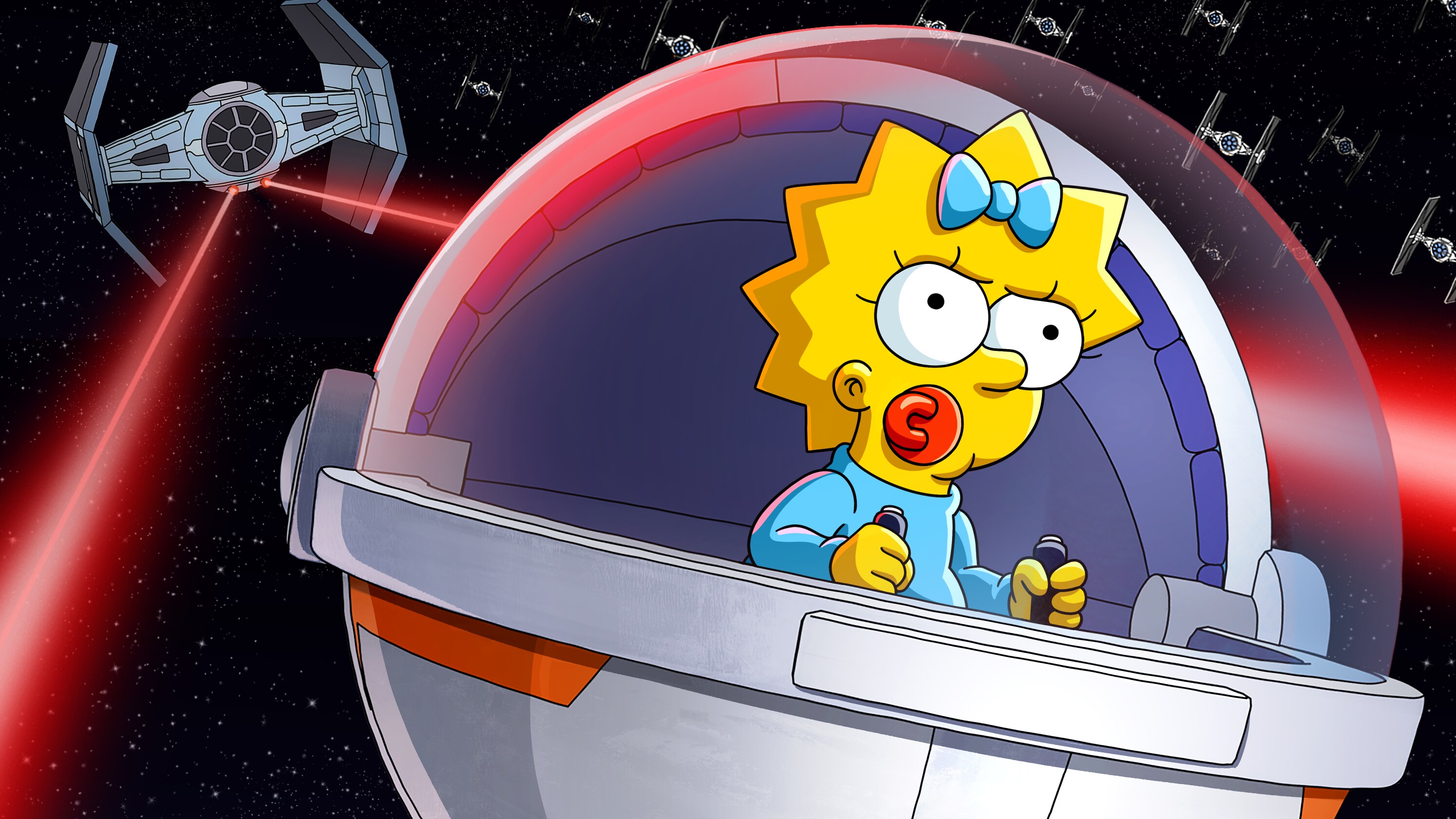 TRAVEL TO A GALAXY FAR, FAR AWAY IN THE NEW SIMPSONS SHORT “MAGGIE SIMPSON IN ‘ROGUE NOT QUITE ONE’” STREAMING MAY 