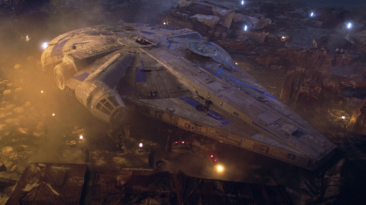 Lando Calrissian acquired the Millennium Falcon and remodeled the Corellian freighter, paying for...