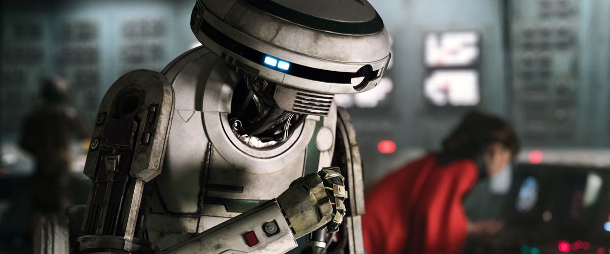 L3-37 declaring a droid revolution on Kessel L3-37 declaring a droid revolution on Kessel
