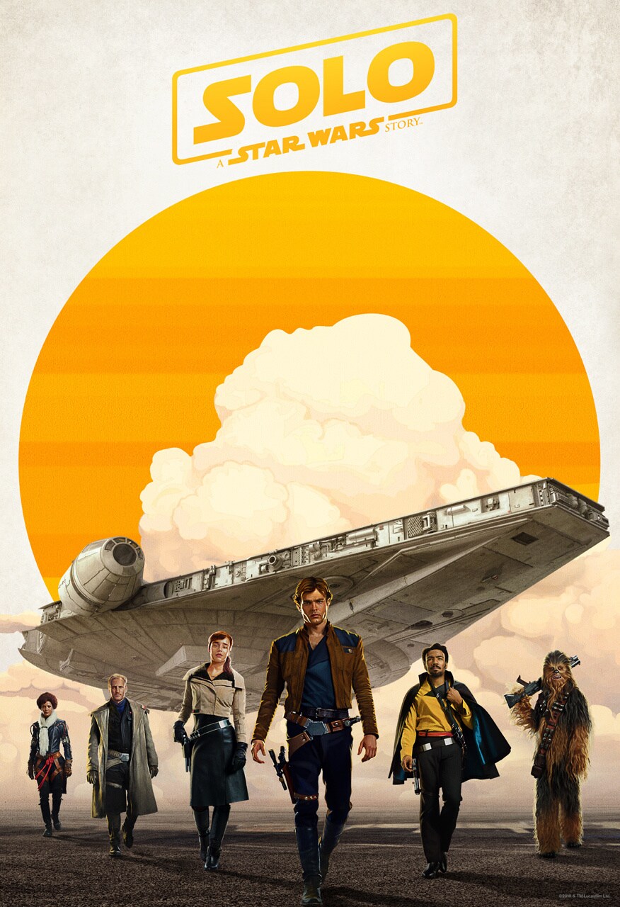 A Solo: A Star Wars Story movie poster.