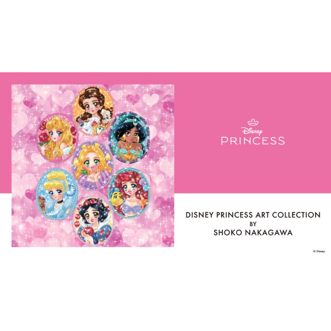 大好評の中川翔子描き下ろしアート第3弾の商品化が決定！「DISNEY
