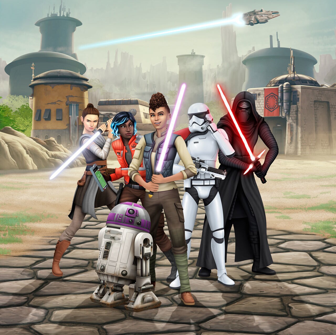 The Sims 4 key art