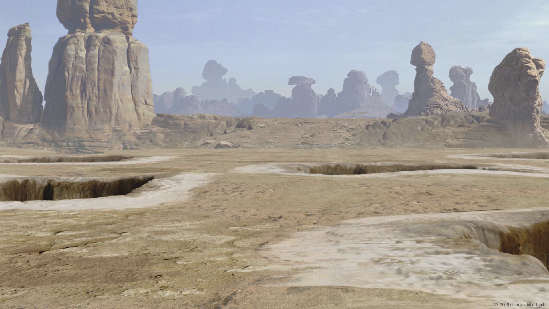 Star Wars virtual background: Tatooine