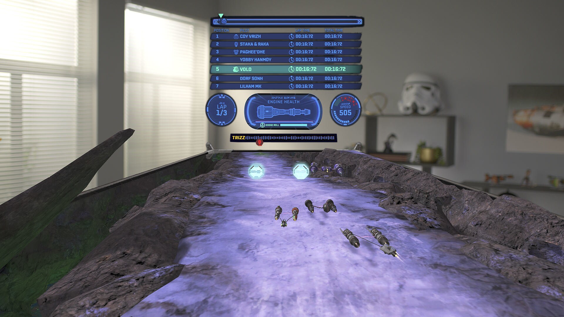 A gameplay screenshot from Star Wars: Beyond Victory.