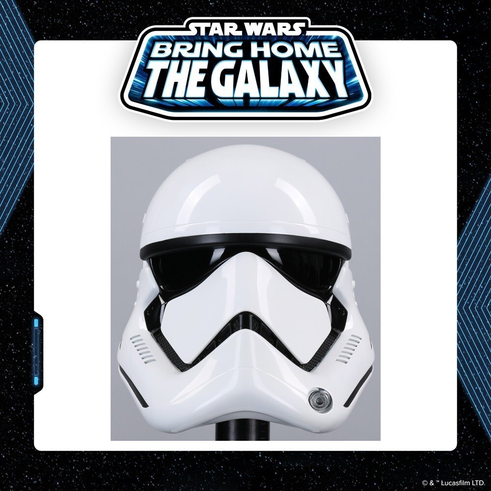 Bring Home the Galaxy Stormtrooper Helmet by Denuo Novo
