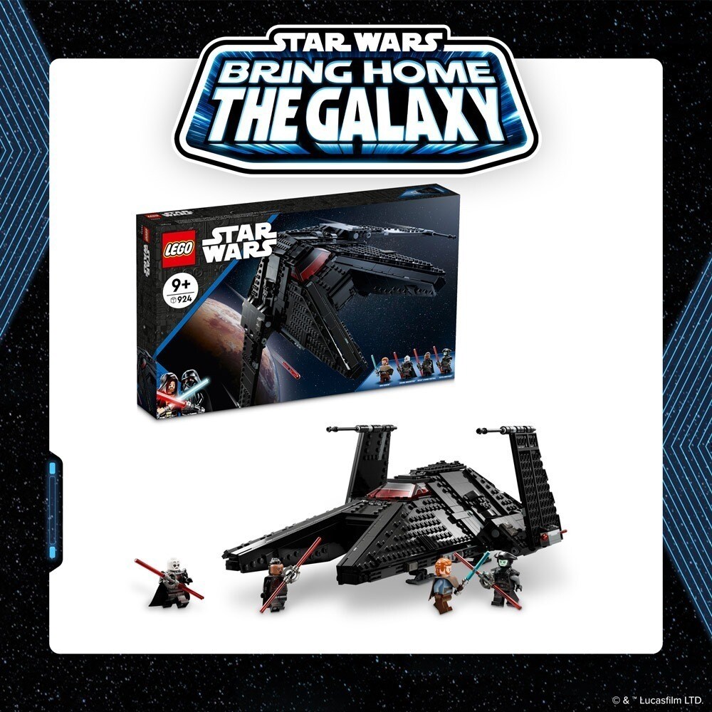 Bring Home the Galaxy Inquisitor Transport Scythe by LEGO