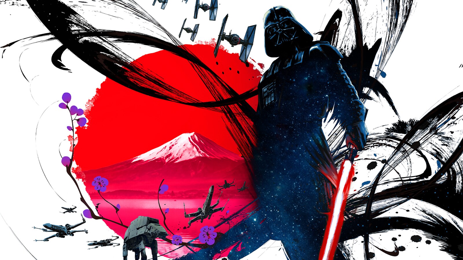 Darth Vader Meets Mount Fuji on Striking Star Wars Celebration Japan 2025 Key Art