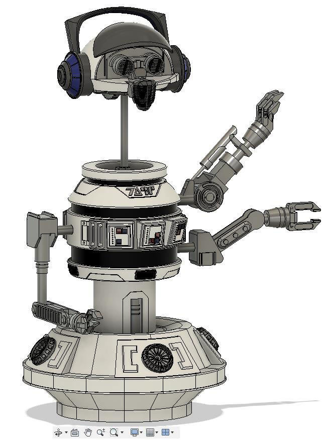 Concept art of DJ-R3X.