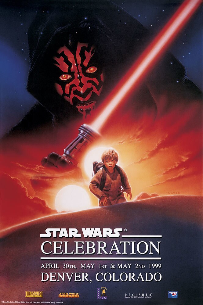 1999 Star Wars Celebration poster