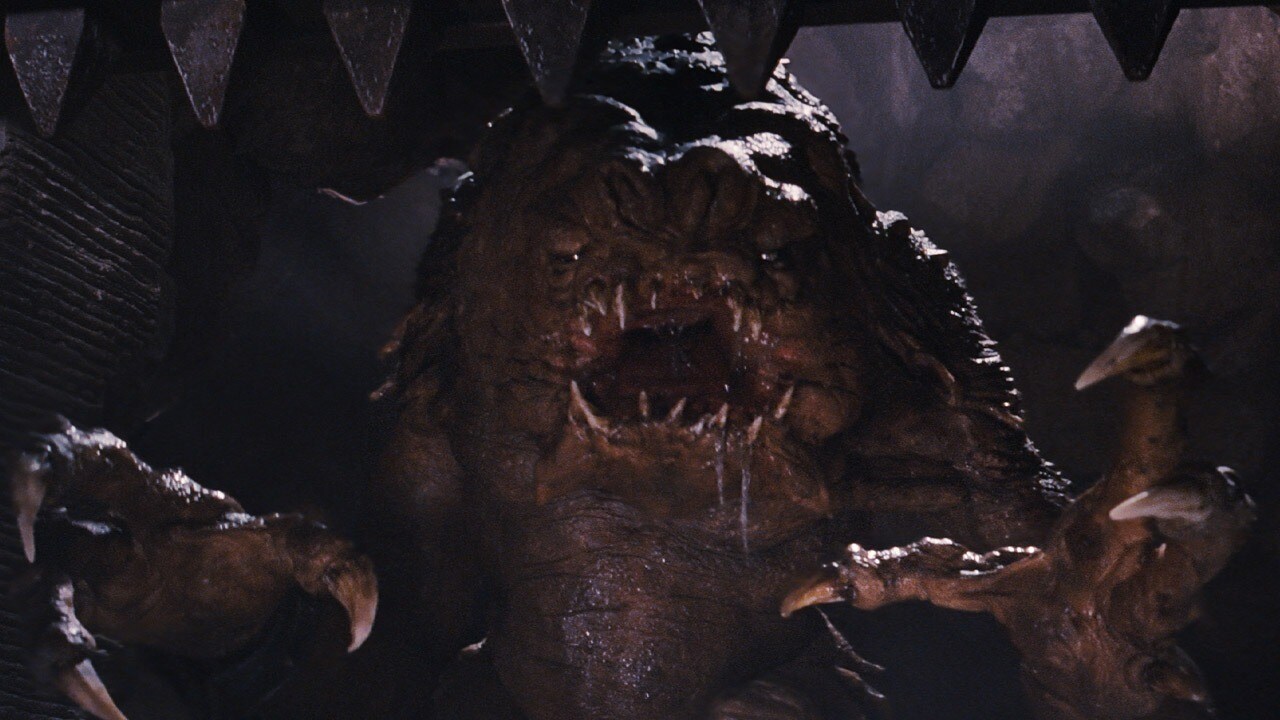 Rancor prepares to attack